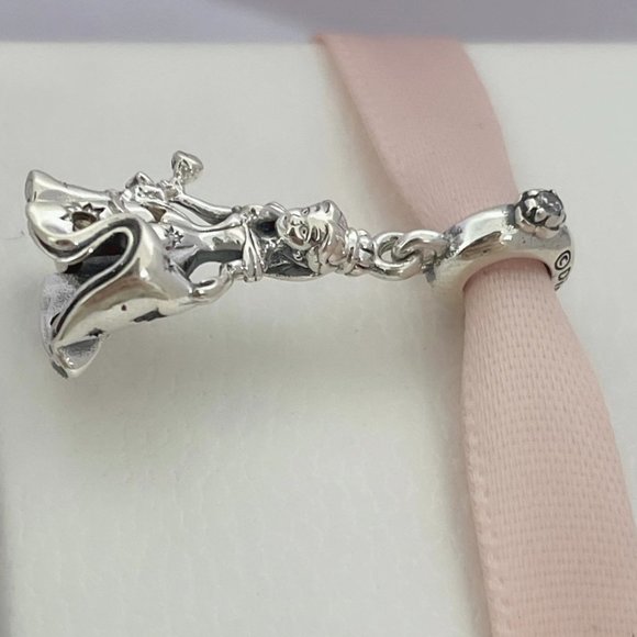 Pandora Disney Beauty and the Beast Dancing Belle Dangle Charm - Picture 4 of 6